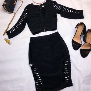 Black 2 piece set